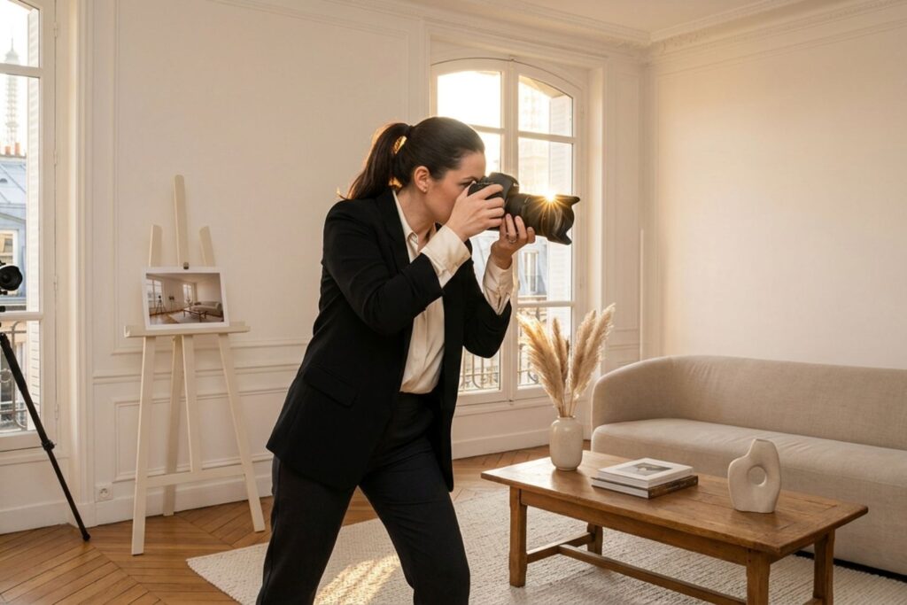 shooting photo & mise en valeur du logement